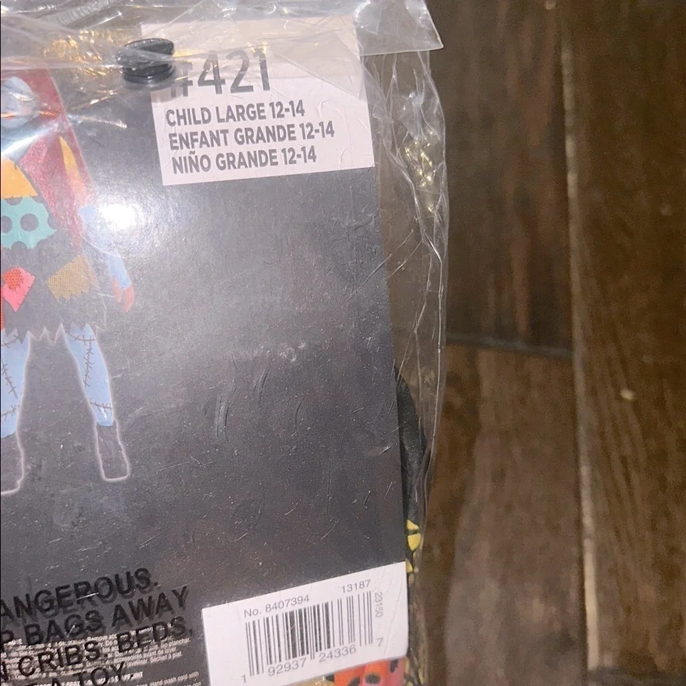 Disney The nightmare before Christmas Sally Costume for Kids new in package - Picture 5 of 7